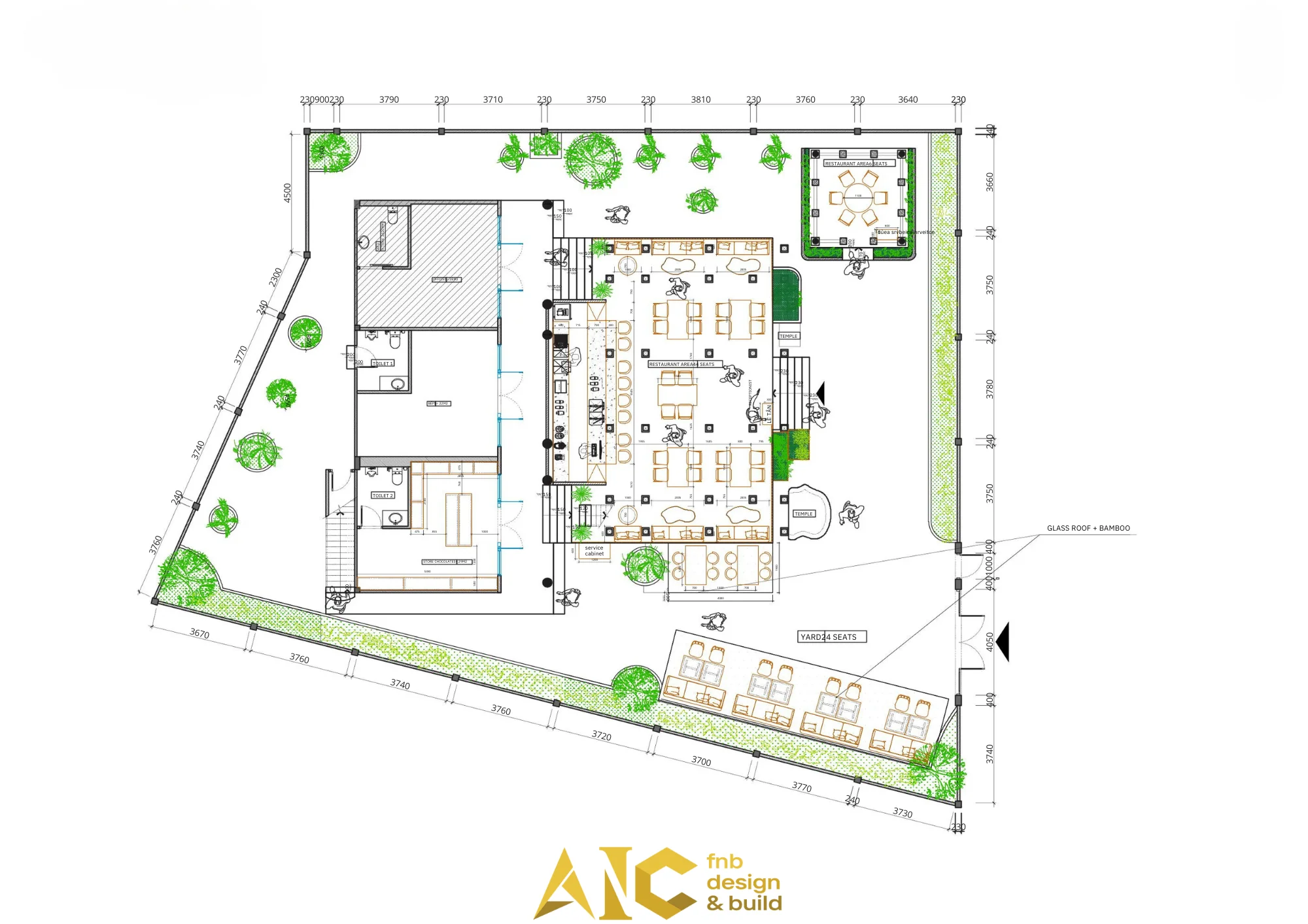 Chi phí thi công nhà hàng