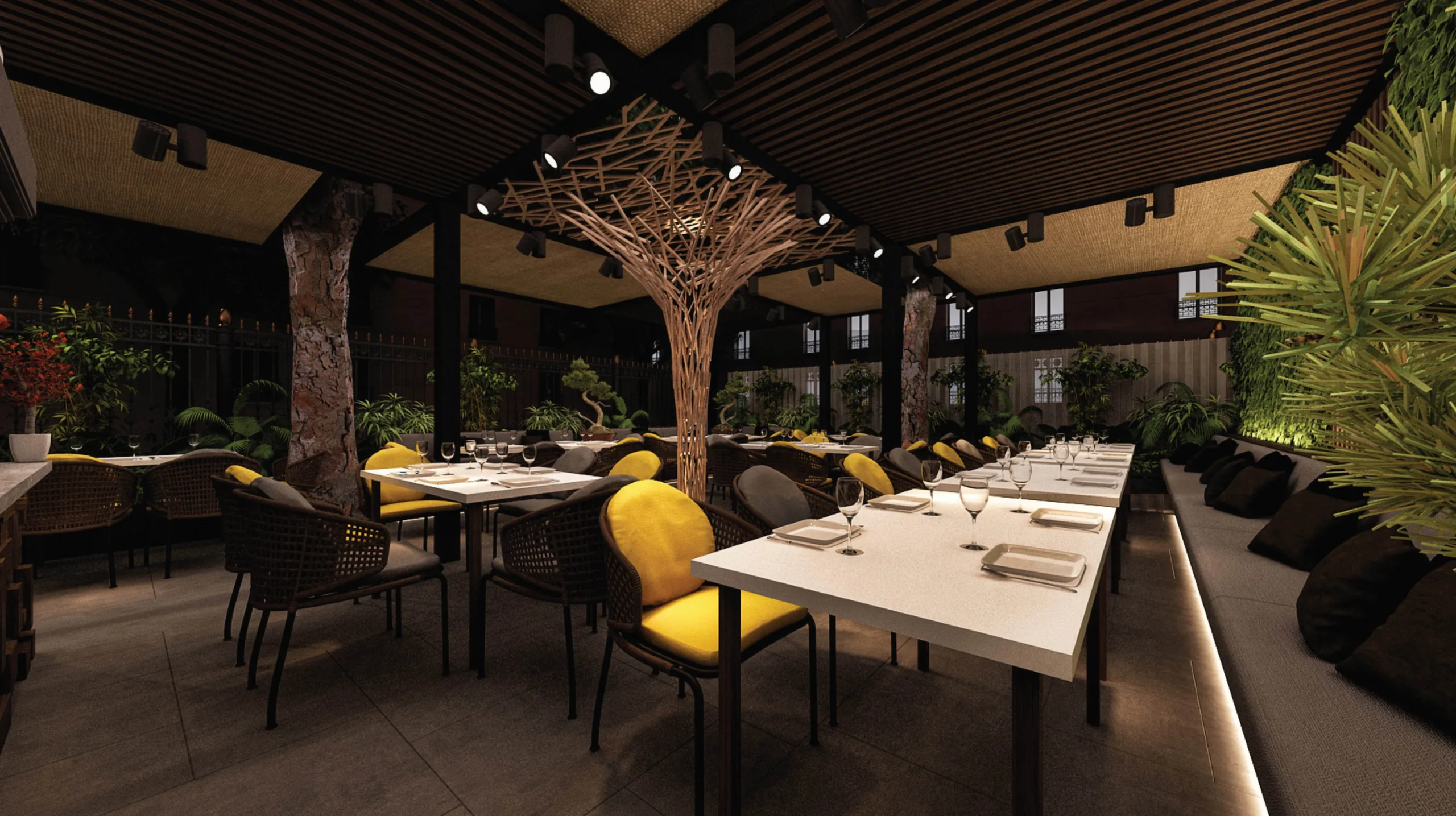 Thiết kế không gian nhà hàng