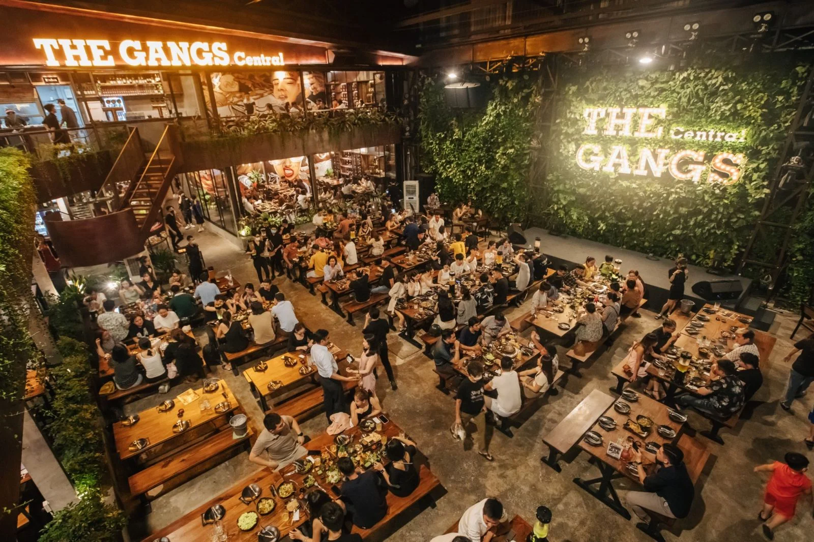 Trải nghiệm tại beer garden
