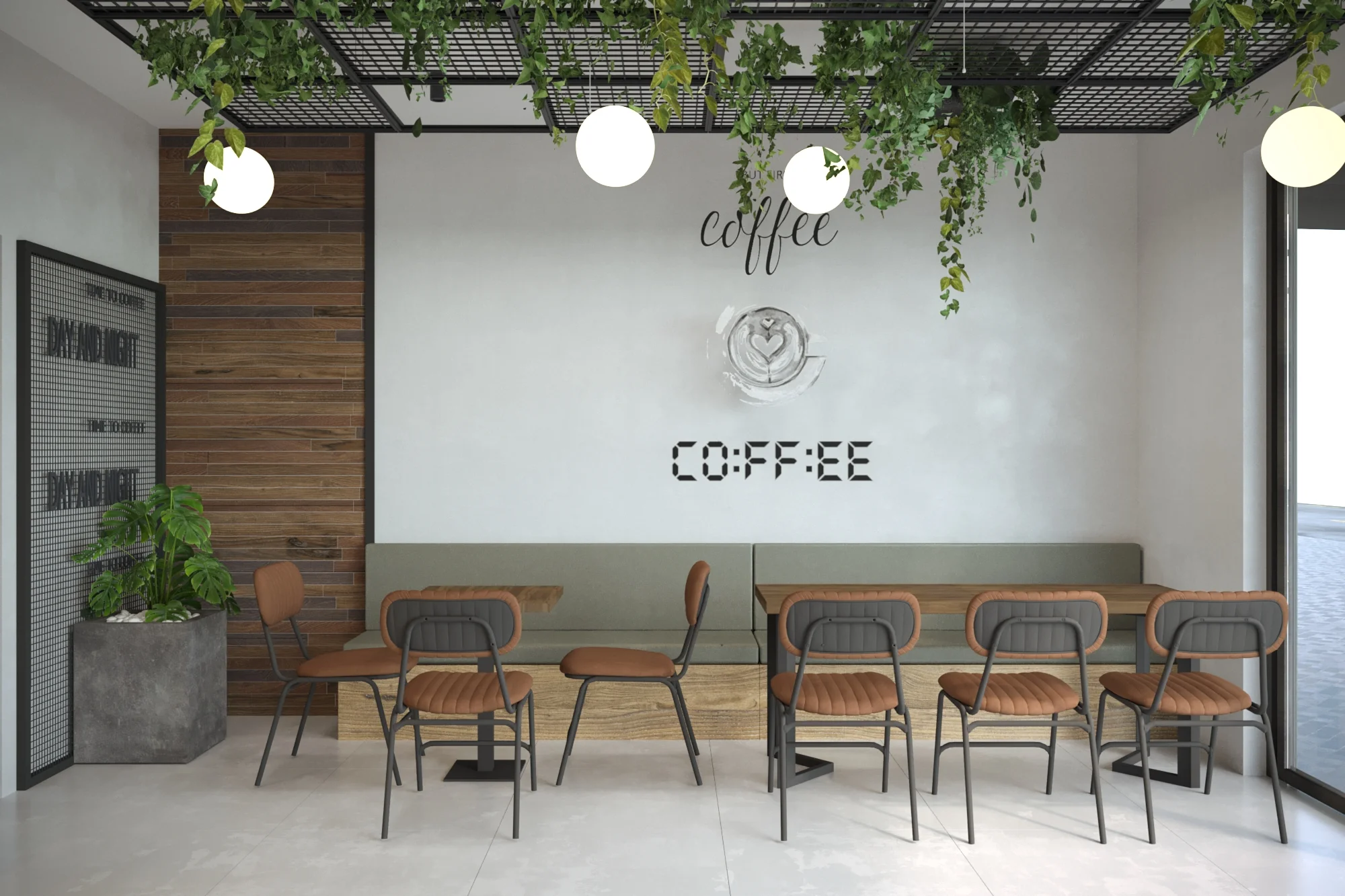 Thiết kế và thi công nội thất Milano Coffee