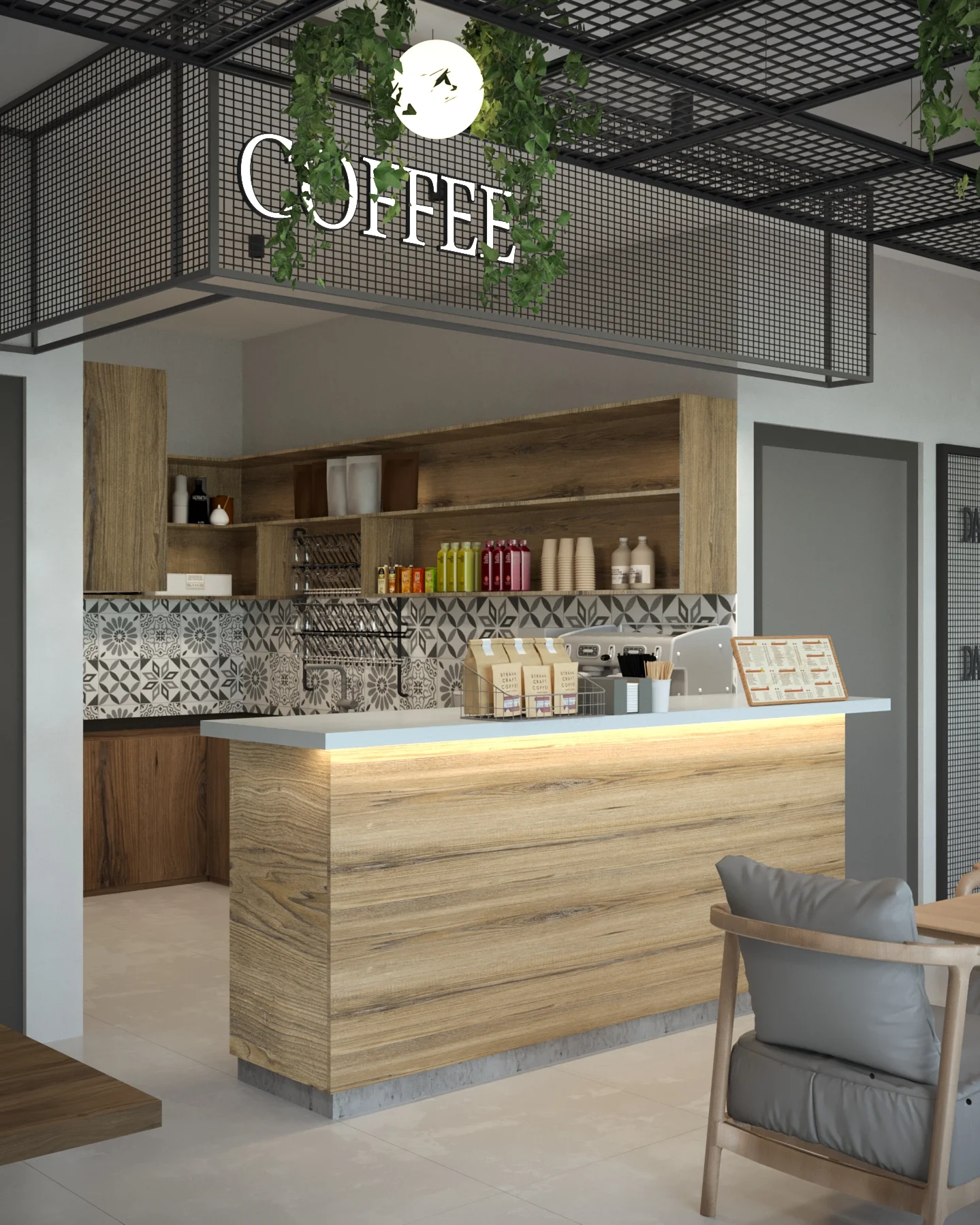 Thiết kế và thi công nội thất Milano Coffee