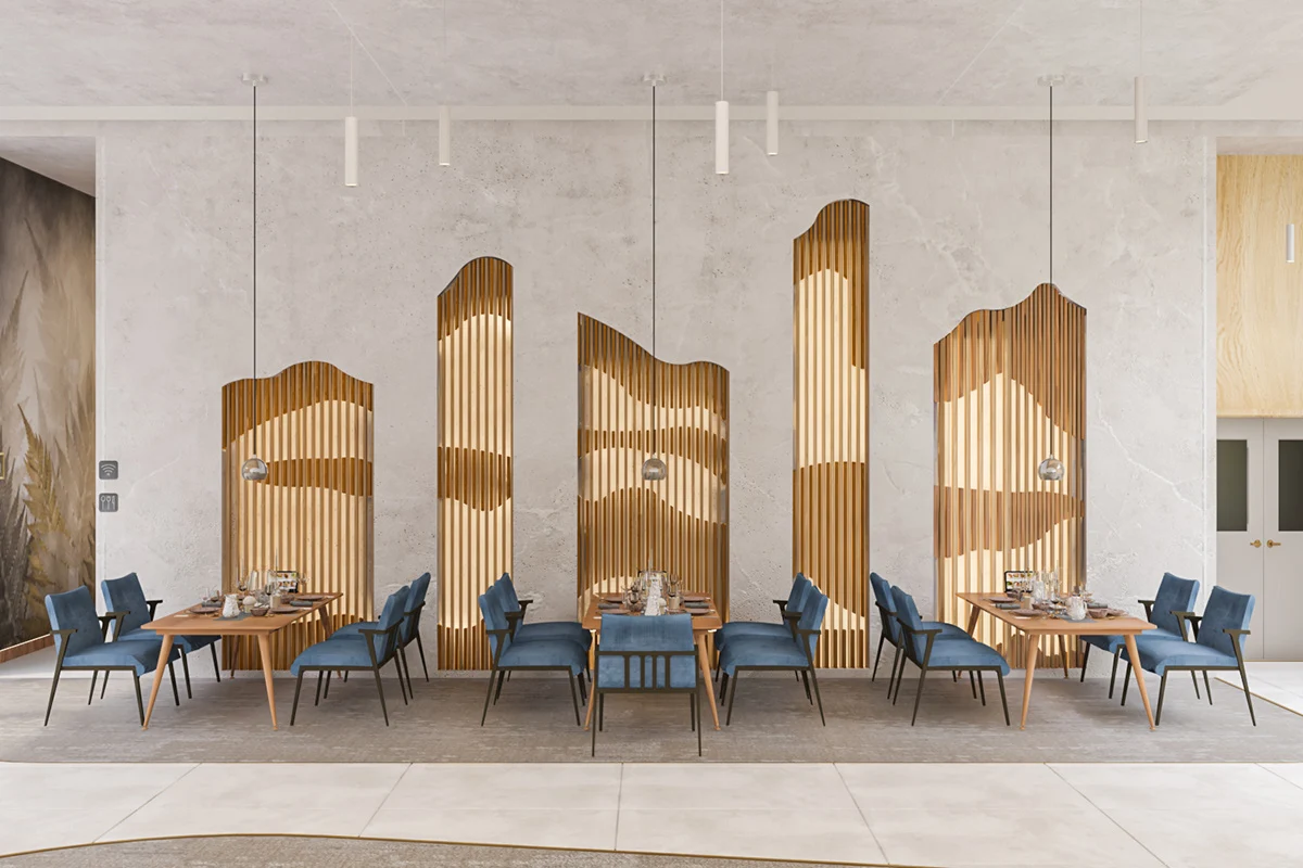 Thiết kế nội thất nhà hàng