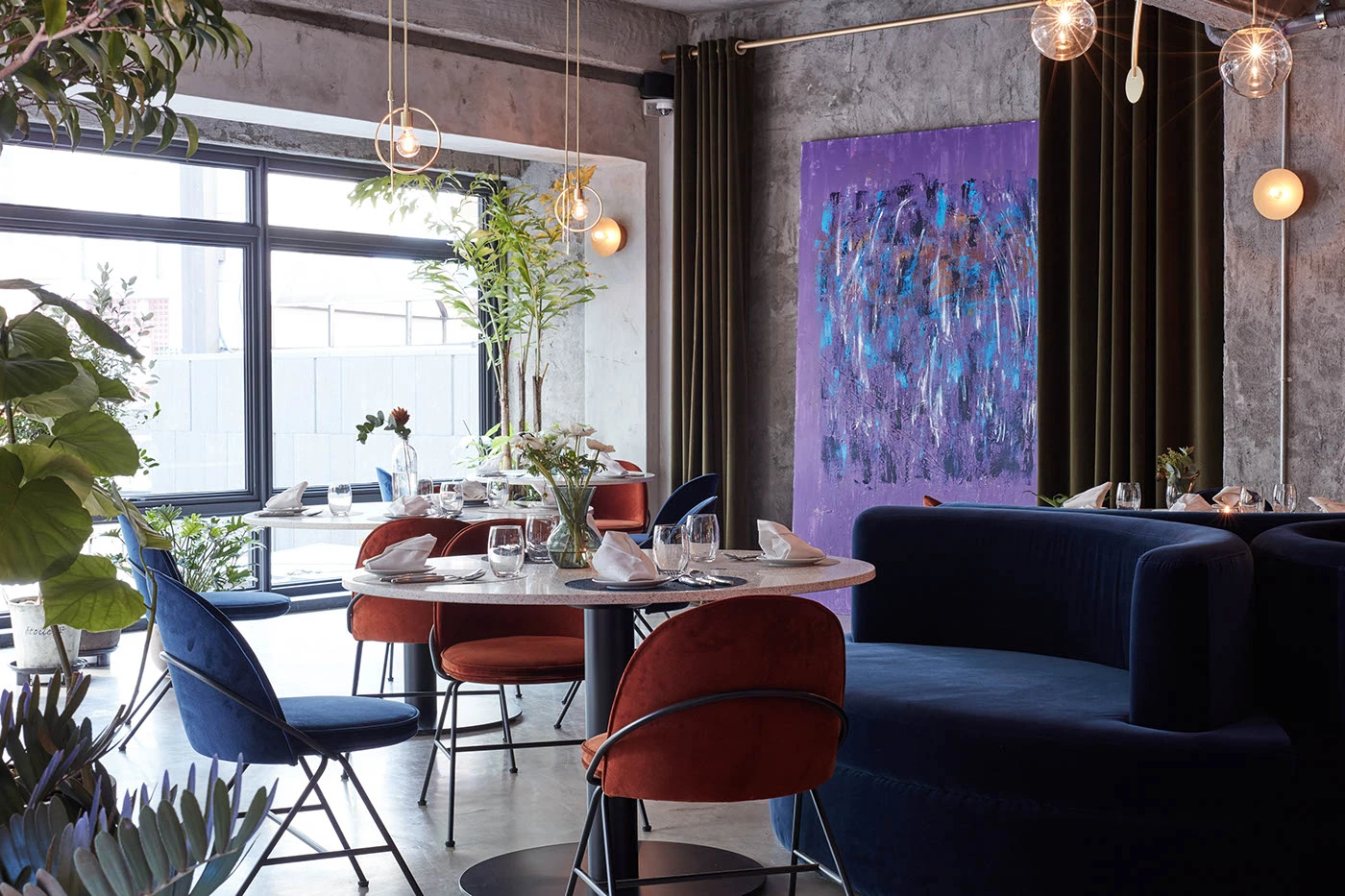 thiết kế nhà hàng Pháp