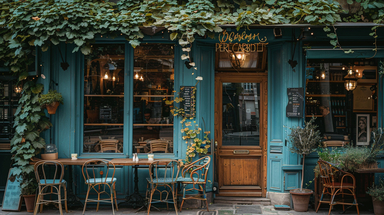 tiendang90_A_cozy_cafe_in_the_streets_of_Paris_with_pastel_blue_34a9e7f4-19c8-4ec2-bc93-cd7383ae7cb6
