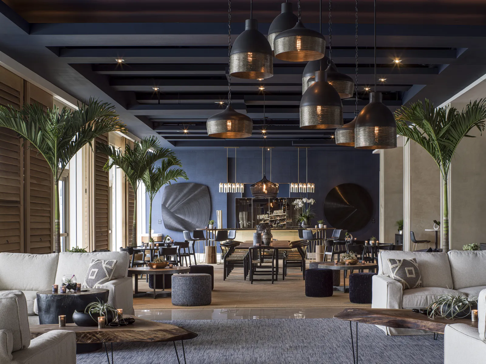 trang trí nhà hàng