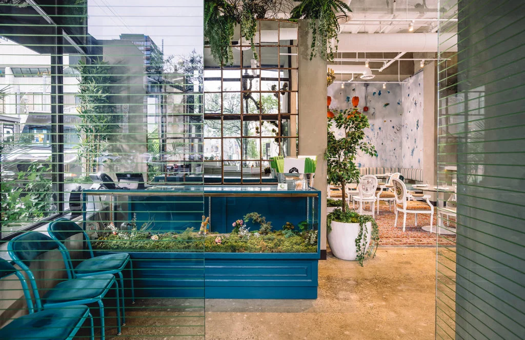 Không gian nhà hàng diện tích nhỏ