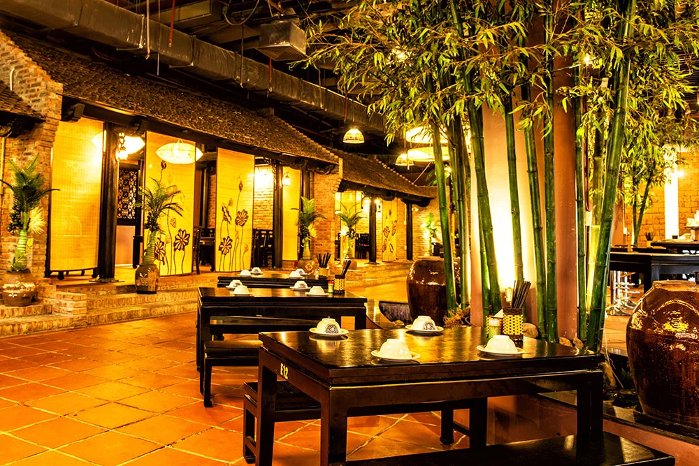 Nhà hàng đồng quê Việt Nam