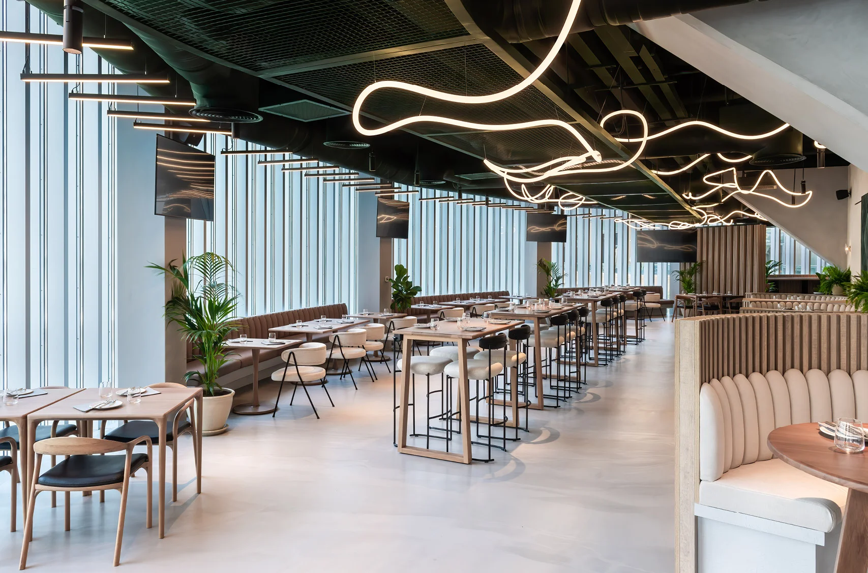 Phong cách thiết kế nhà hàng