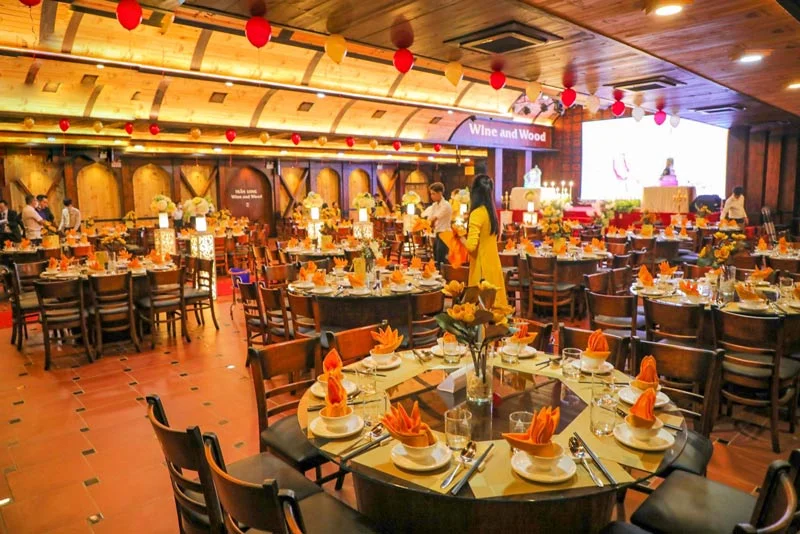 vật liệu nội thất nhà hàng