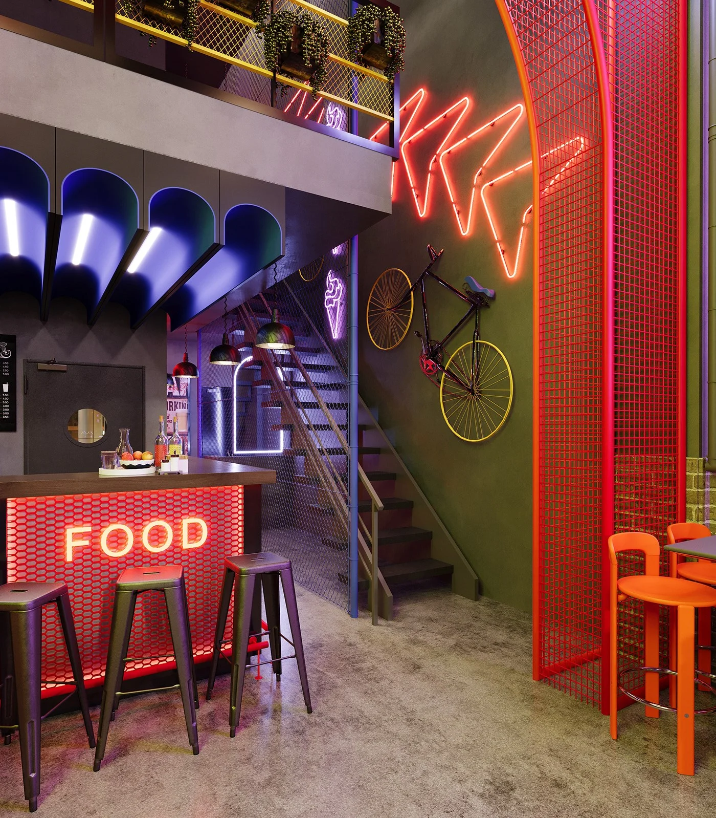 Không gian quán nhậu hàn quốc